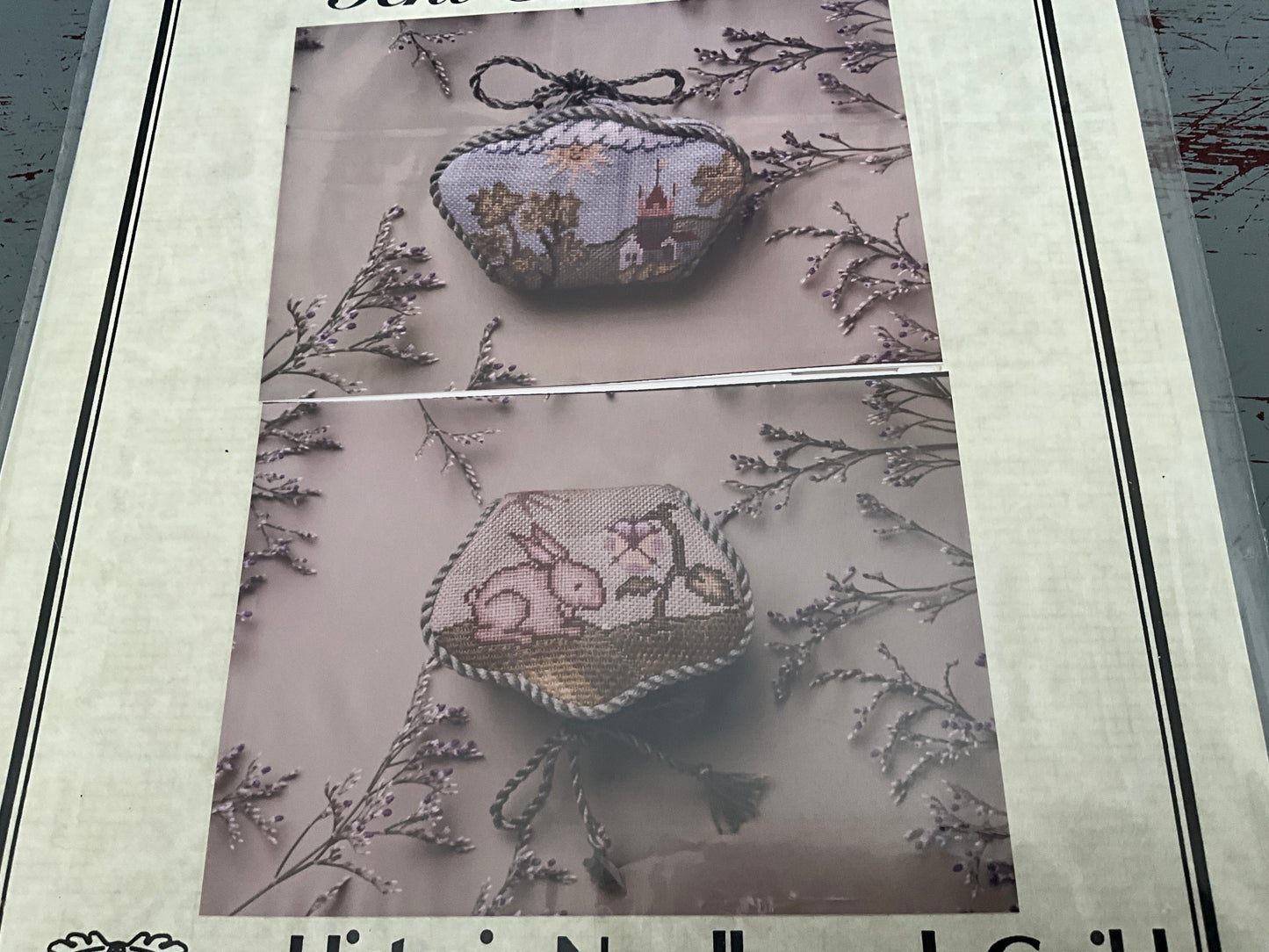 Historic Needlework Guild Tent Stitch Etui cross stitch chart