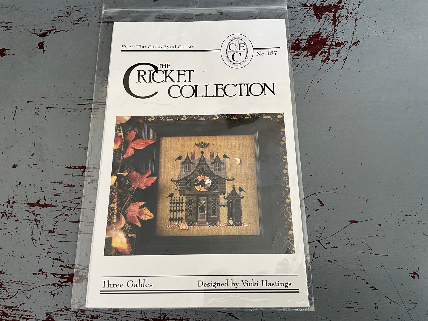 The Cricket Collection Three Gables 187 cross stitch chart