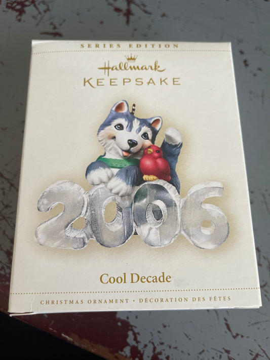 Hallmark Cool Decade 2006 Keepsake Ornament QX2463