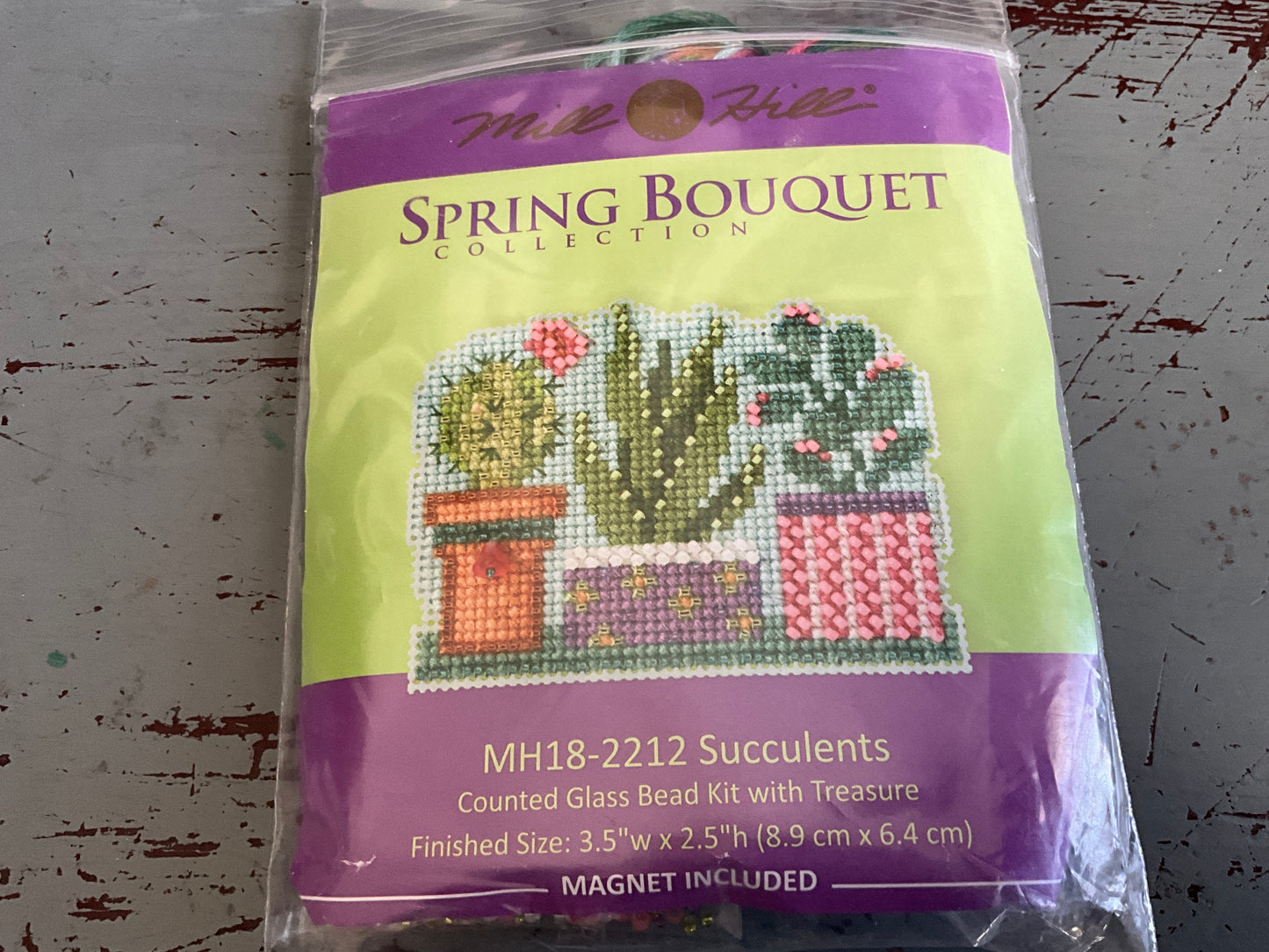 Mill Hill Spring Bouquet cross stitch kit