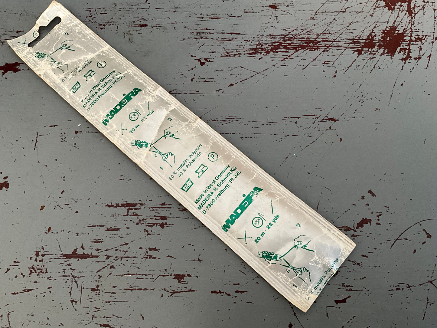 Madeira embroidery & knitting 370 metallic thread