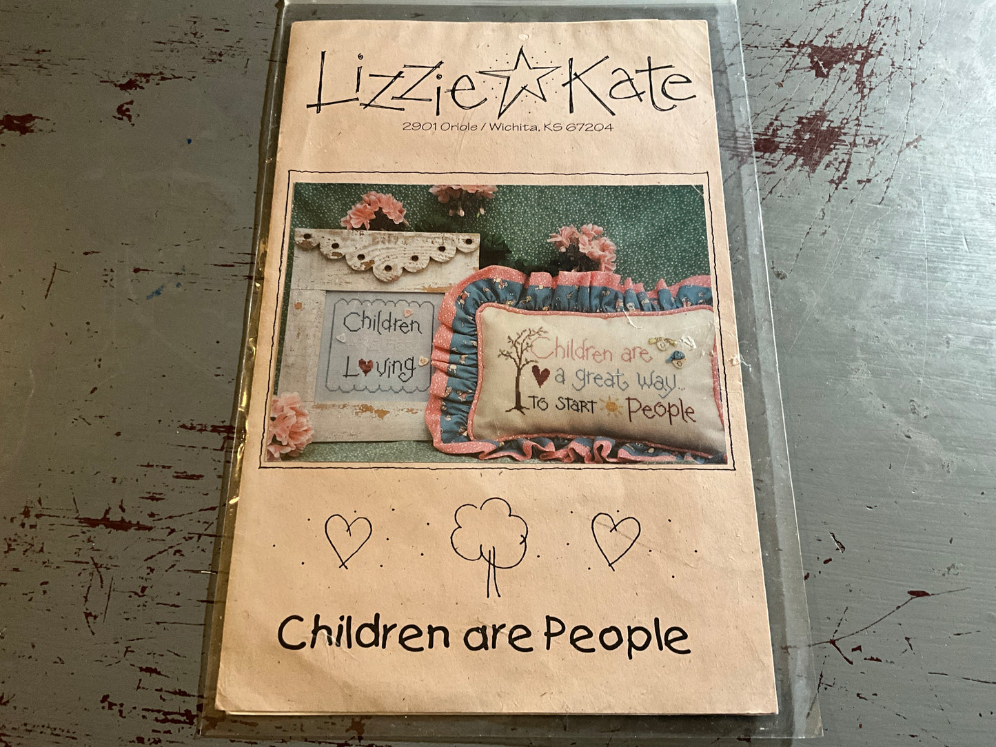 Lizzie Kate Children are People needlecraft pattern