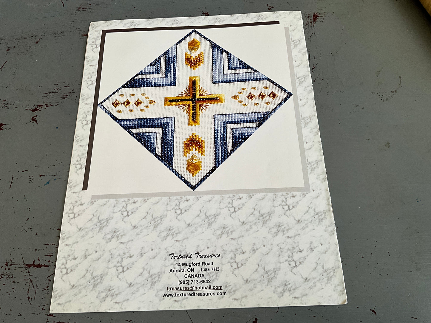 Celtic Millenia by Karen E. Dudzinske Anoyjer Textured Threads Design 991103 counted cross stitch chart