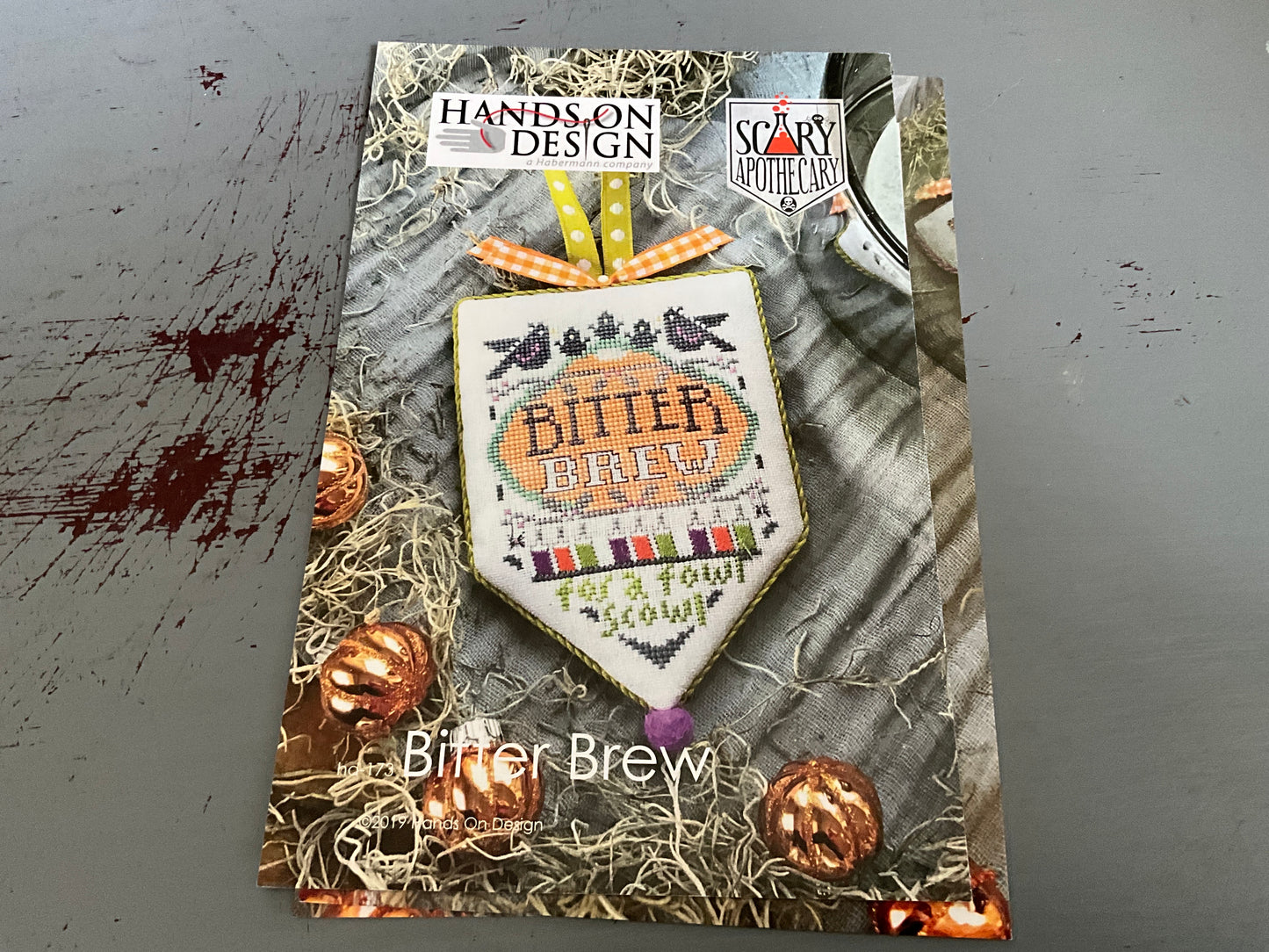 Hands On Design Scary Apothecary full set of 9 cross stitch charts