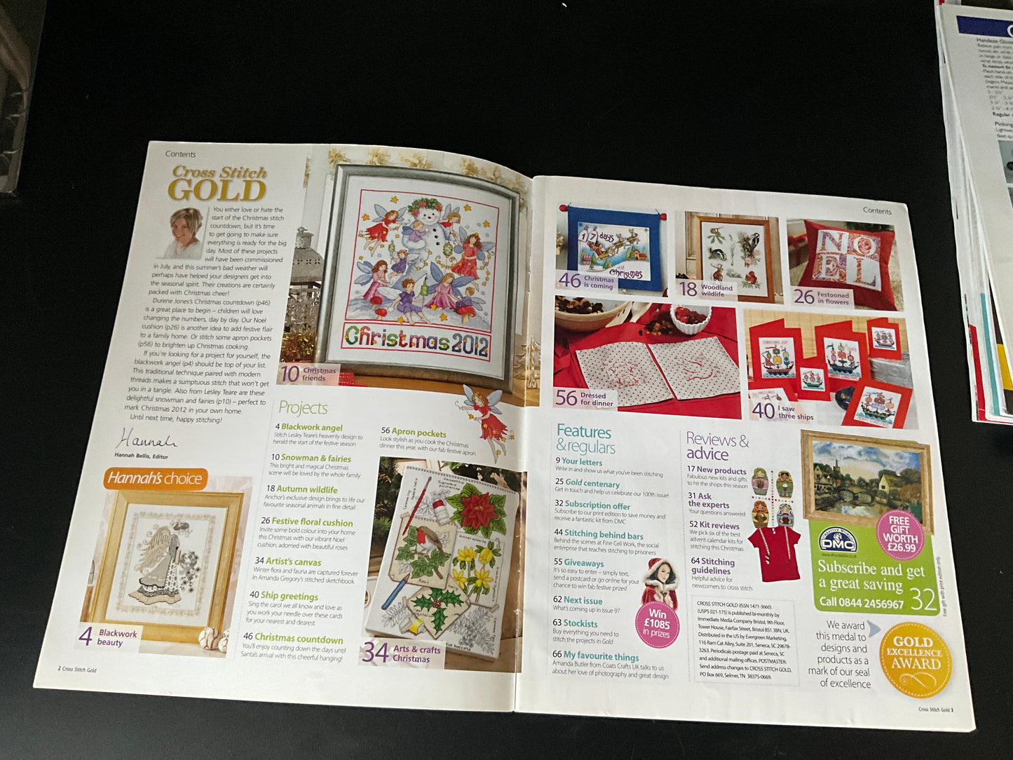 Cross Stitch Gold magazine lot choice see pictures and variations*
