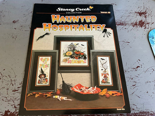 Stoney Creek Collection Haunted Hospitality Leaflt 83 cross stitch chart
