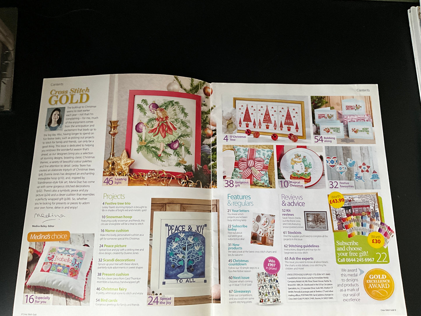 Cross Stitch Gold magazine lot choice see pictures and variations*