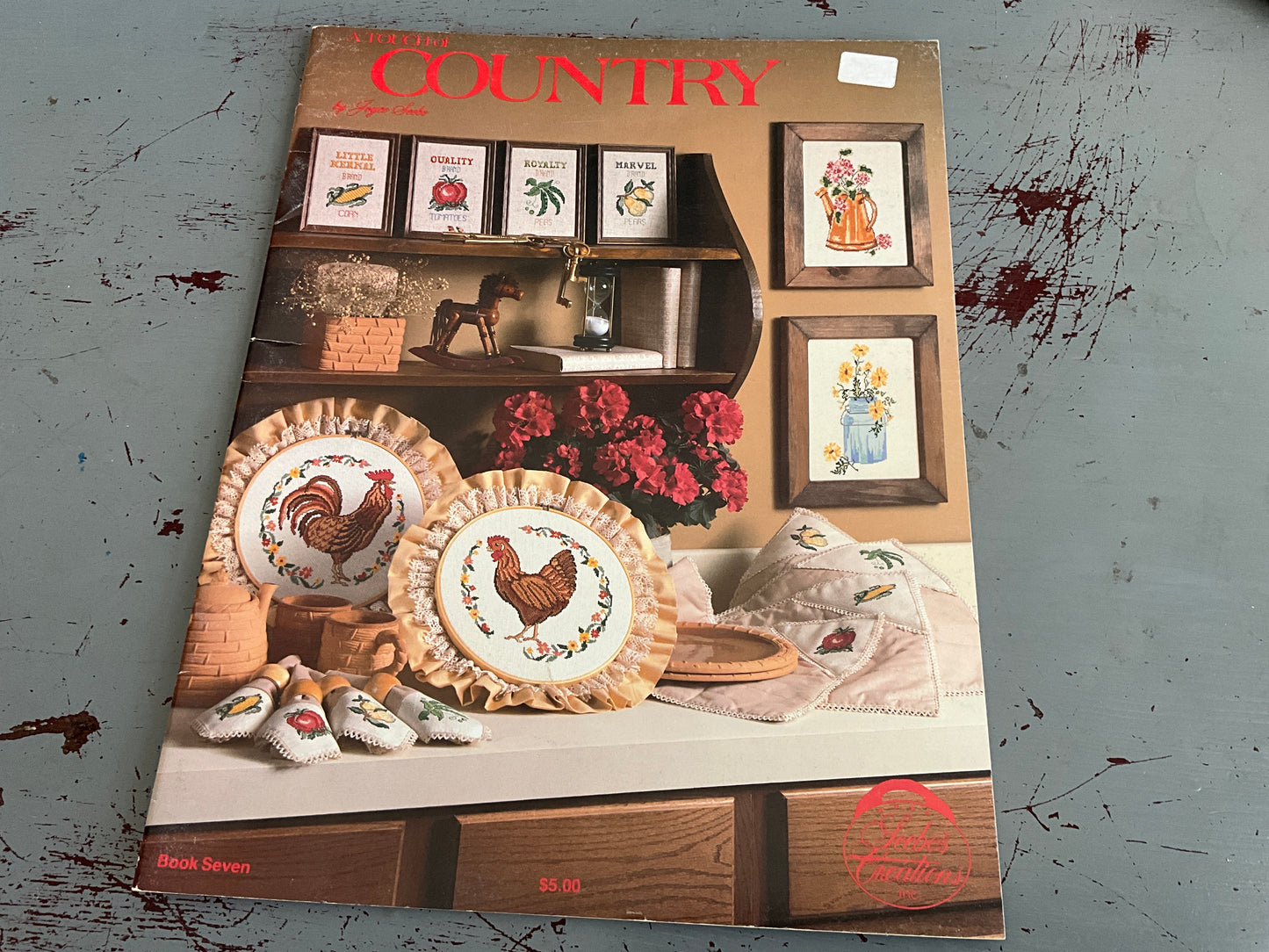 Seebo’s Creations A Touch of Country counted cross stitch chart