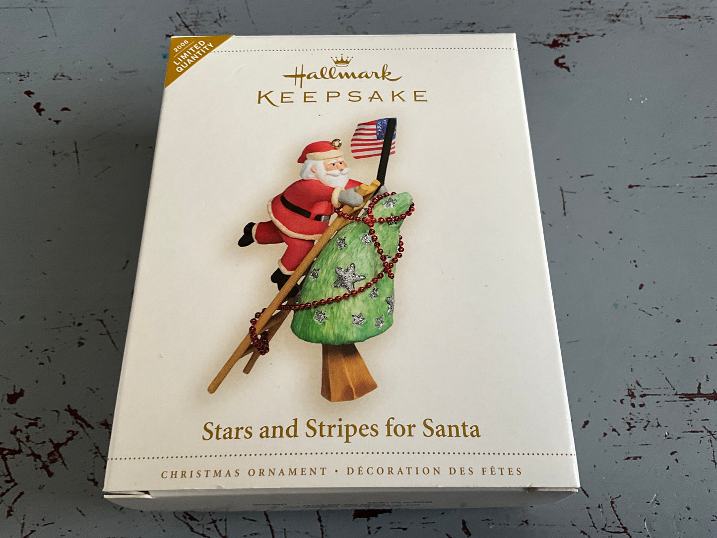 Hallmark Stars and Strips for Santa 2006 Keepsake Ornament QXE3266