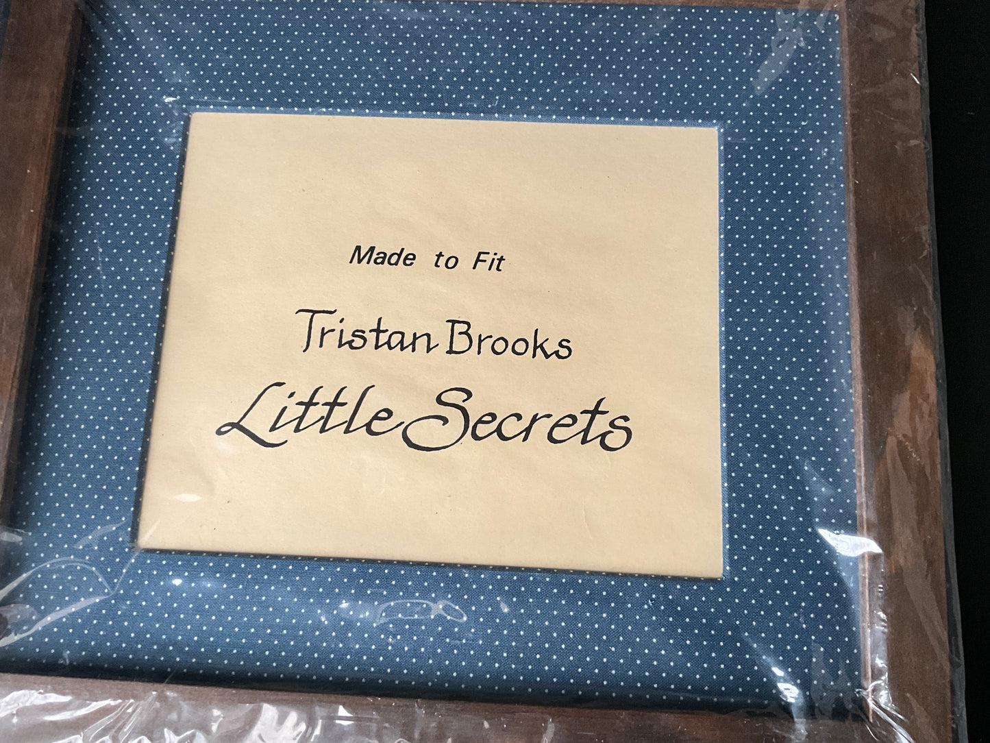 Tristan BrooksDesigns Little Secrets choice see pictures & variations