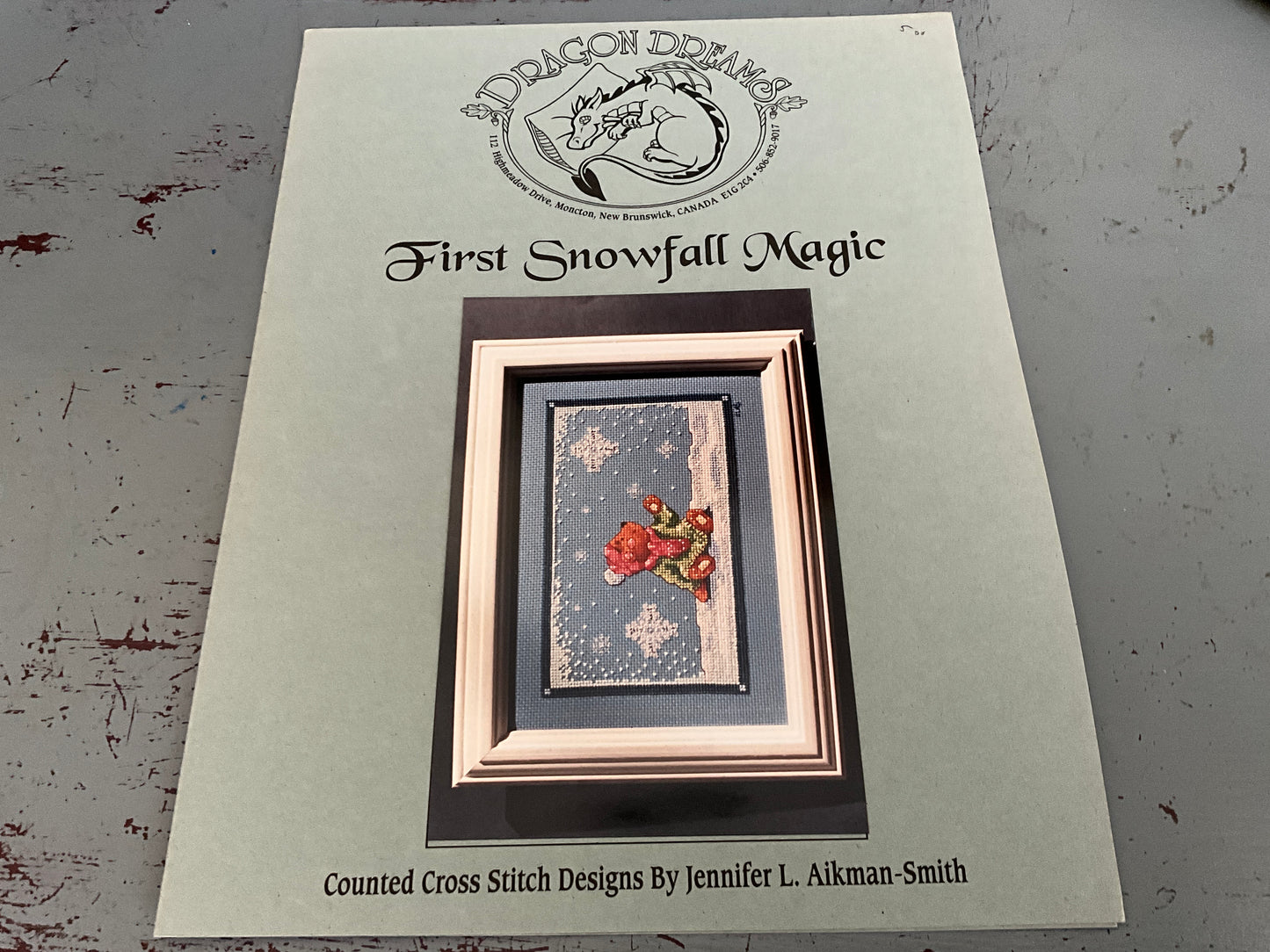 Dragon Dream First Snowfall Magic Counted Cross Stitch Designs by Jennifer L. Aikman-Smith