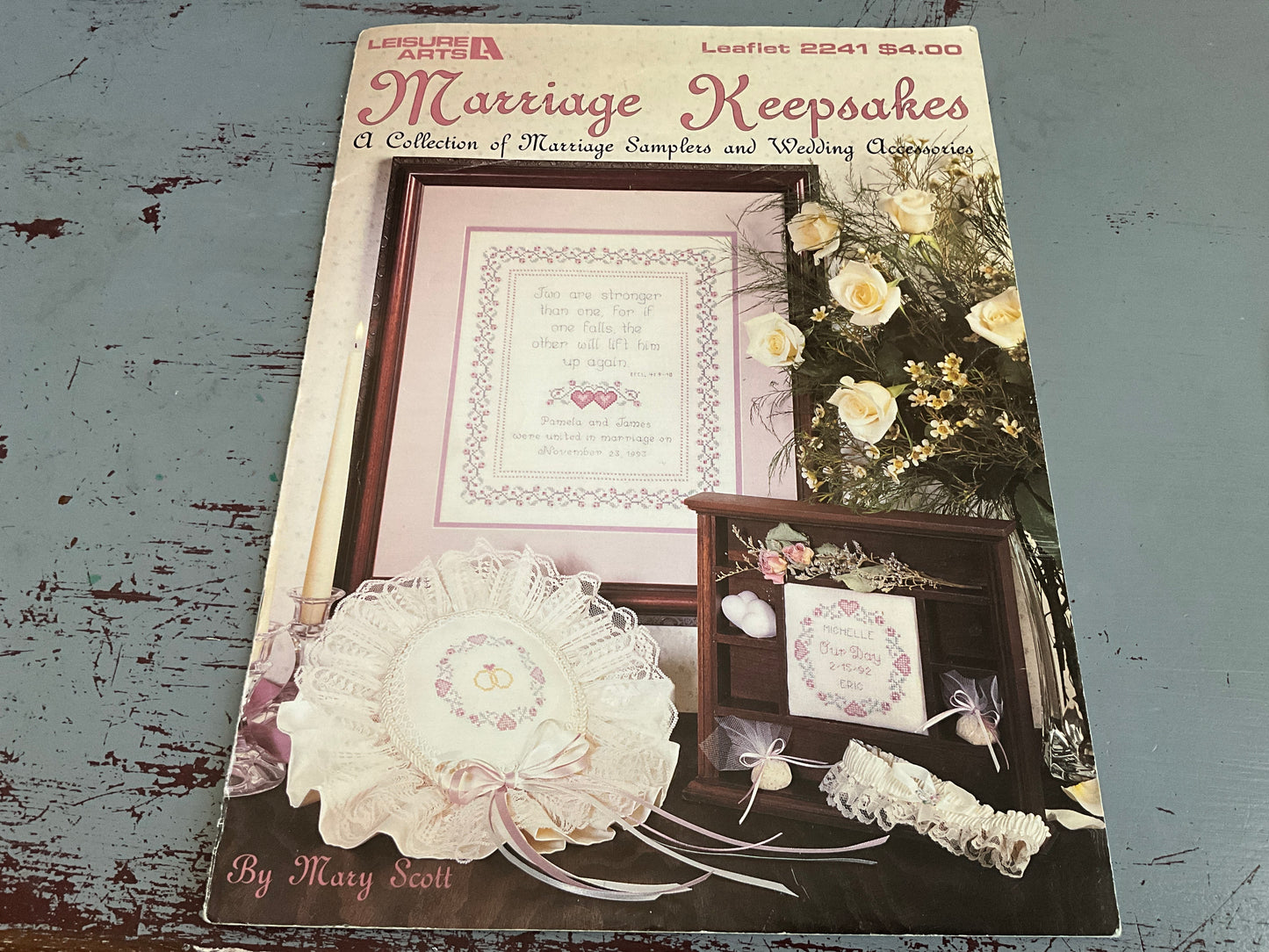 Leisure Arts Marriage Keepsakes 2241 cross stitch chart