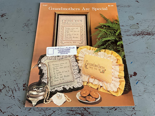 T&N Designs Grandmothers Are Special L107 counted cross stitch charts