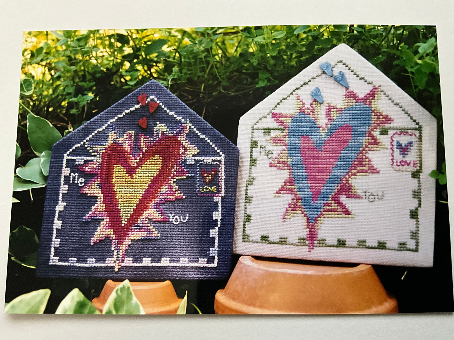 Just My Imagination Heart Throb pattern #864 counted cross stitch chart