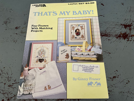 Leisure Arts That’s My Baby! Counted cross stitch chart
