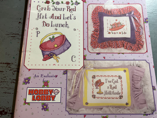 Designs by Gloria & Pat Red Hattitude cross stitch chart