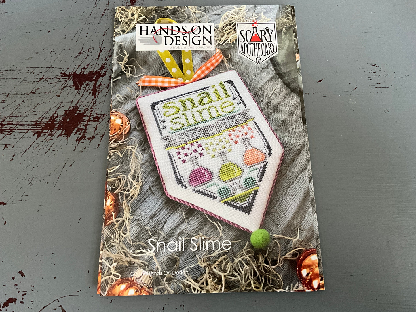 Hands On Design Scary Apothecary full set of 9 cross stitch charts