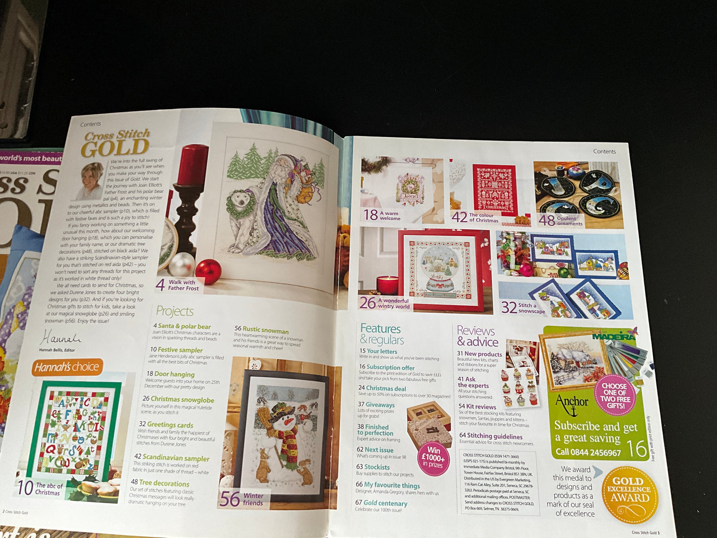 Cross Stitch Gold magazine lot choice see pictures and variations*