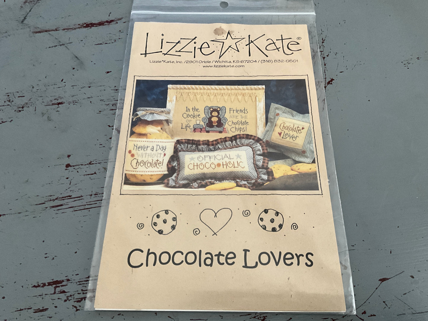 Lizzie Kate Chocolate Lovers cross stitch chart