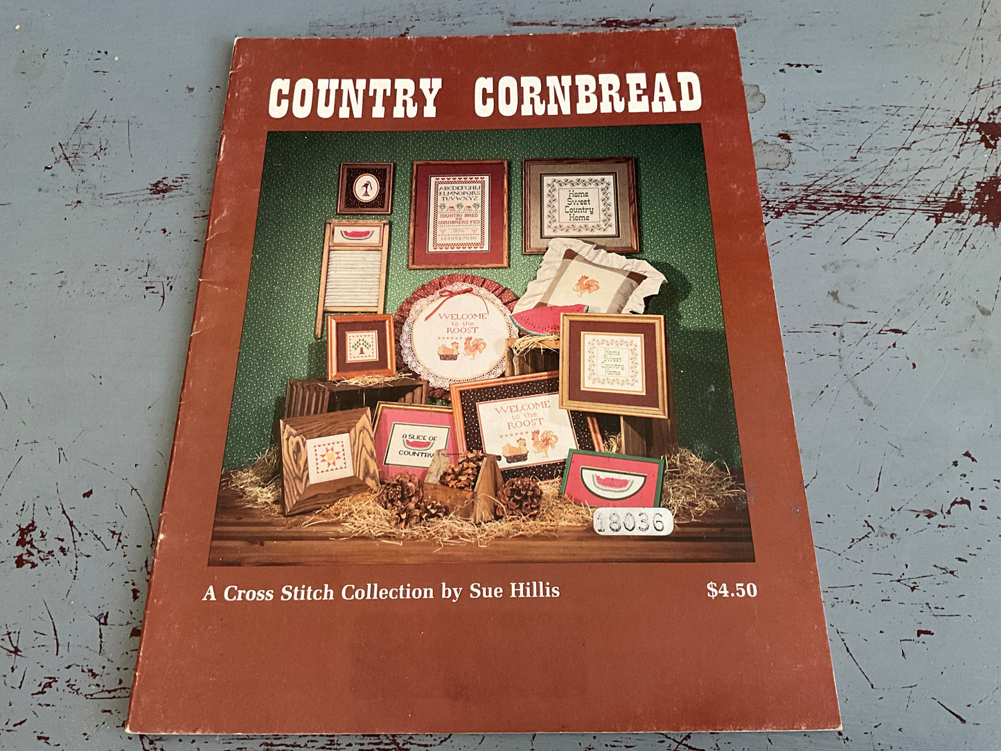 Sue Hillis Country Cornbread counted cross stitch chart