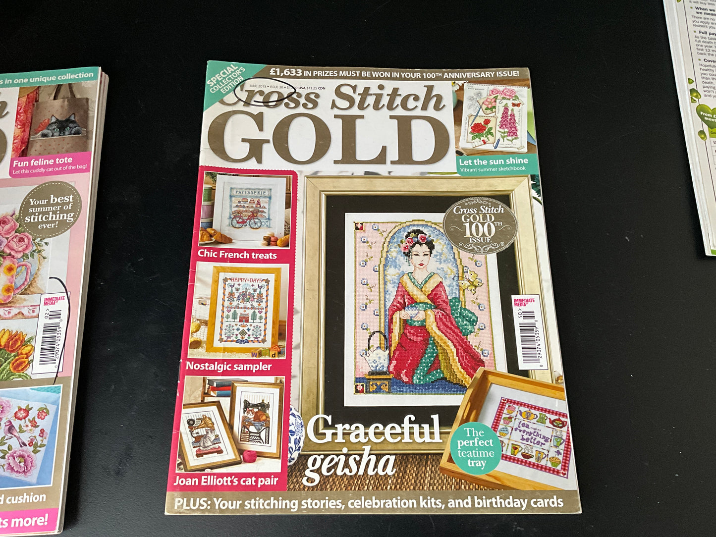 Cross Stitch Gold magazine lot choice see pictures and variations*