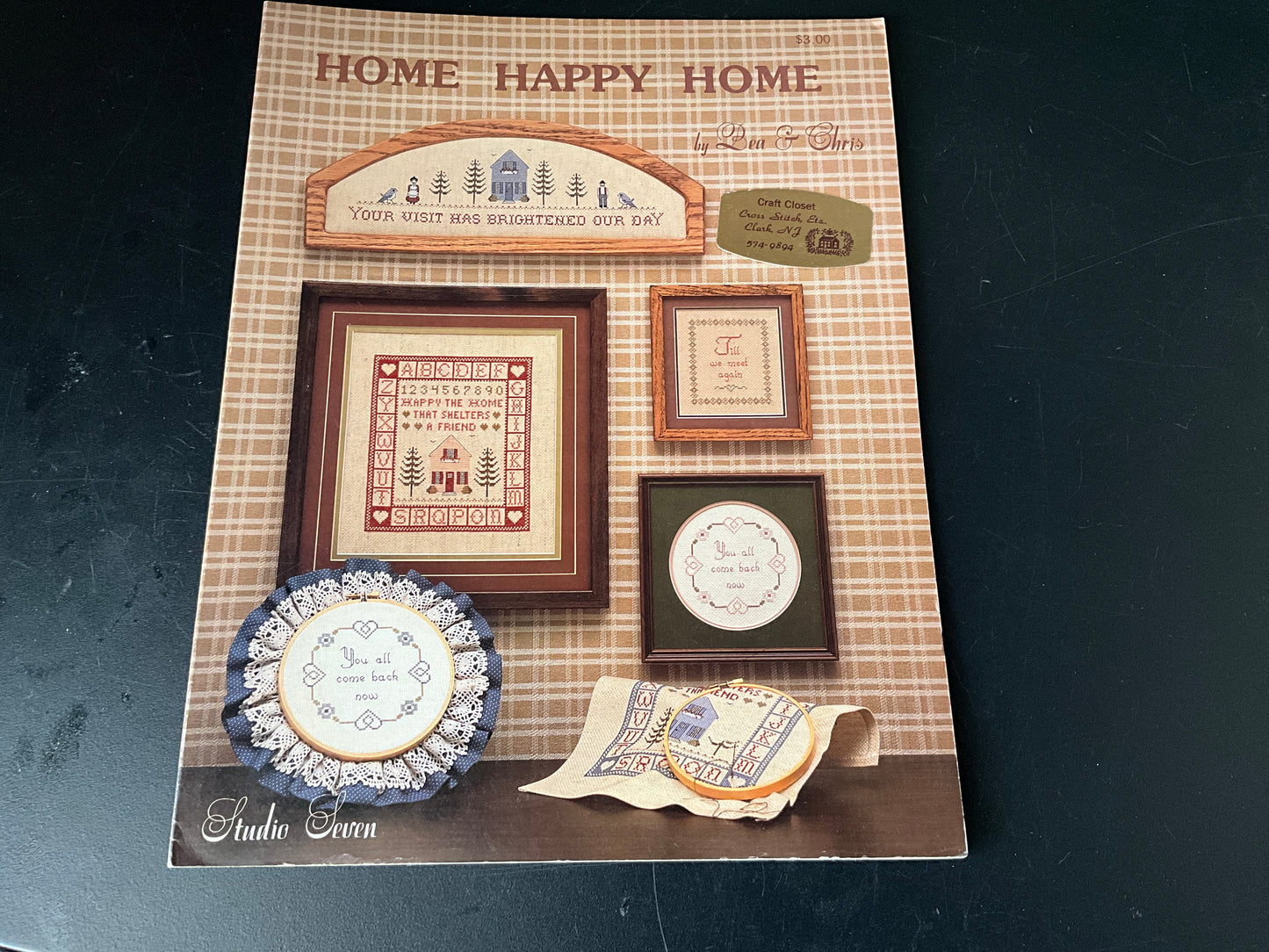 Home Happy Home by Bea & Chris Studio Seven counted cross stitch chart