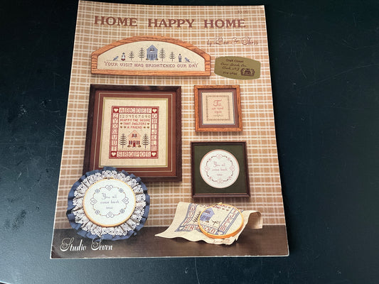Home Happy Home by Bea & Chris Studio Seven counted cross stitch chart
