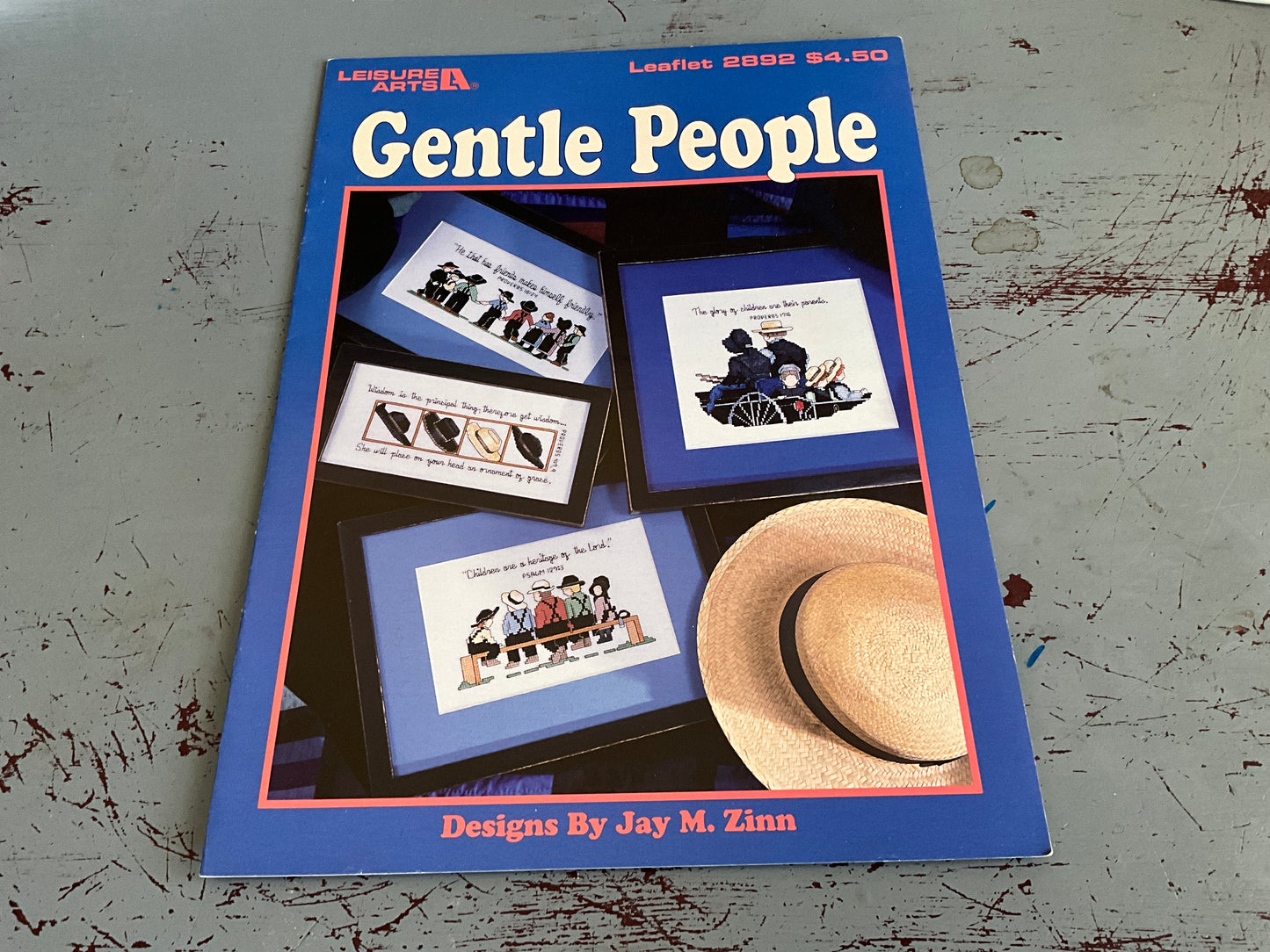 Leisure Art Gentle People Leaflet 2892 counted cross stitch chart