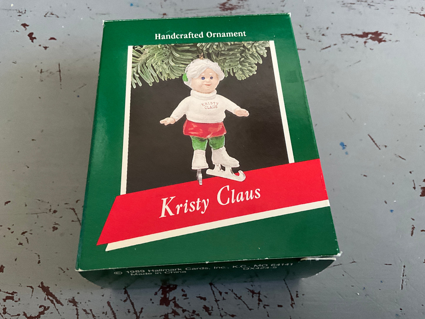 Hallmark Kristy Claus 1989 Keepsake Ornament QX424-5