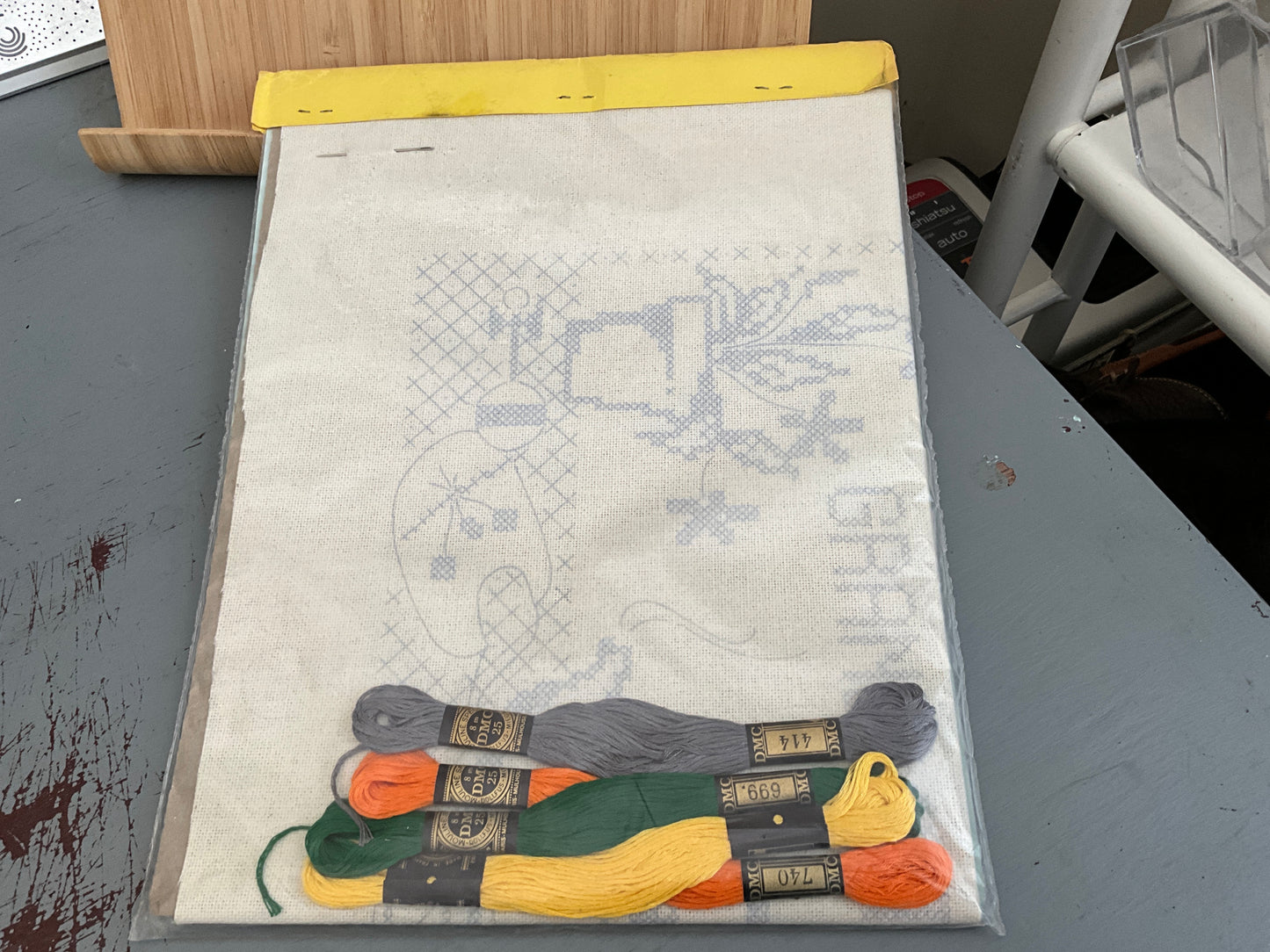 Patty Ann Needlework kit Women’s Work Sampler cross stitch