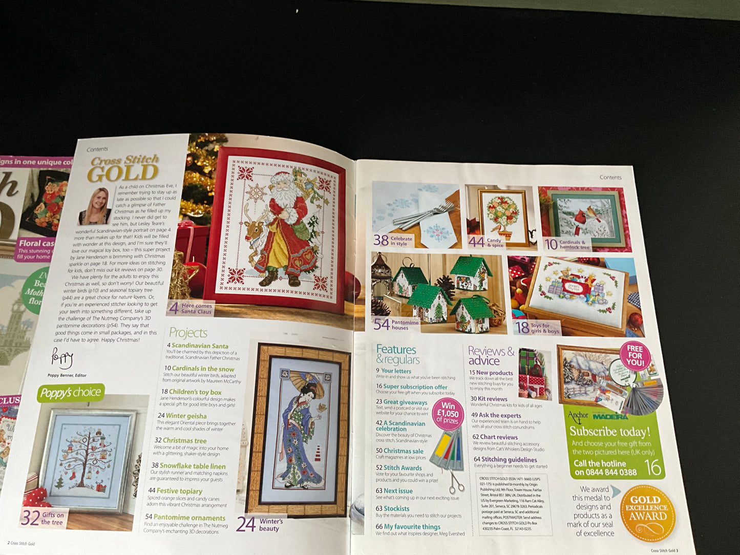 Cross Stitch Gold magazine lot choice see pictures and variations*