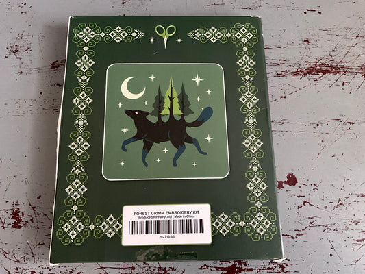 The Forest Grim embroidery kit