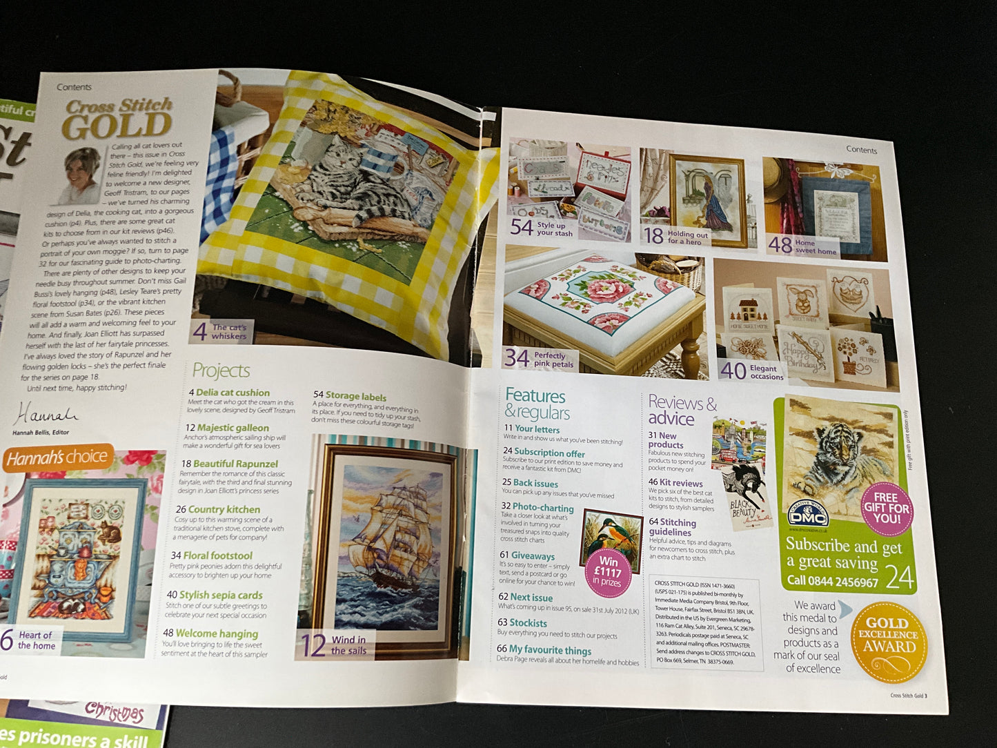 Cross Stitch Gold magazine lot choice see pictures and variations*