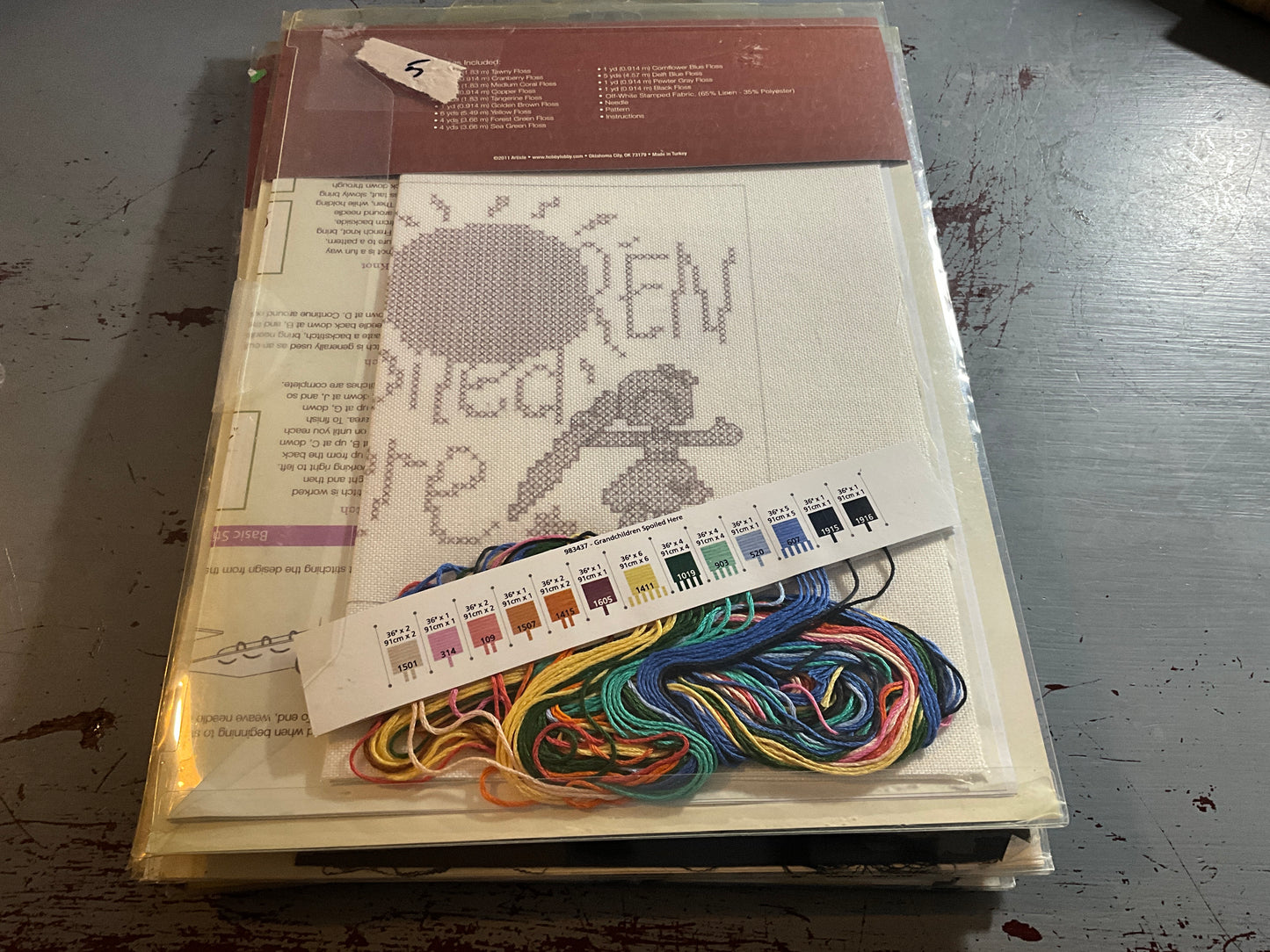 artiste choice stamped cross stitch kits see pictures and variations