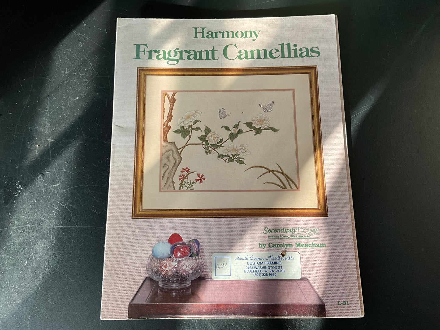 Harmony Cherry Blossoms L32 & Fragrant Candles L31 set of 2 Serendipity Designs counted cross stitch charts