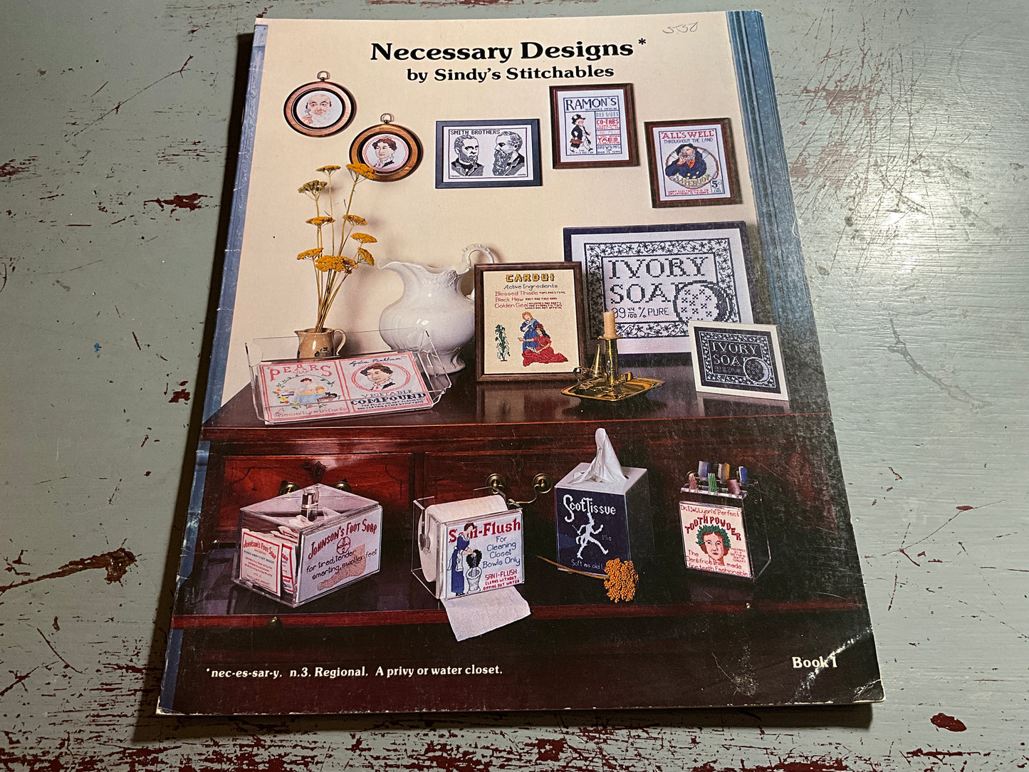Necessary Designs by Sindy’s Stitchables counted cross stitch chart