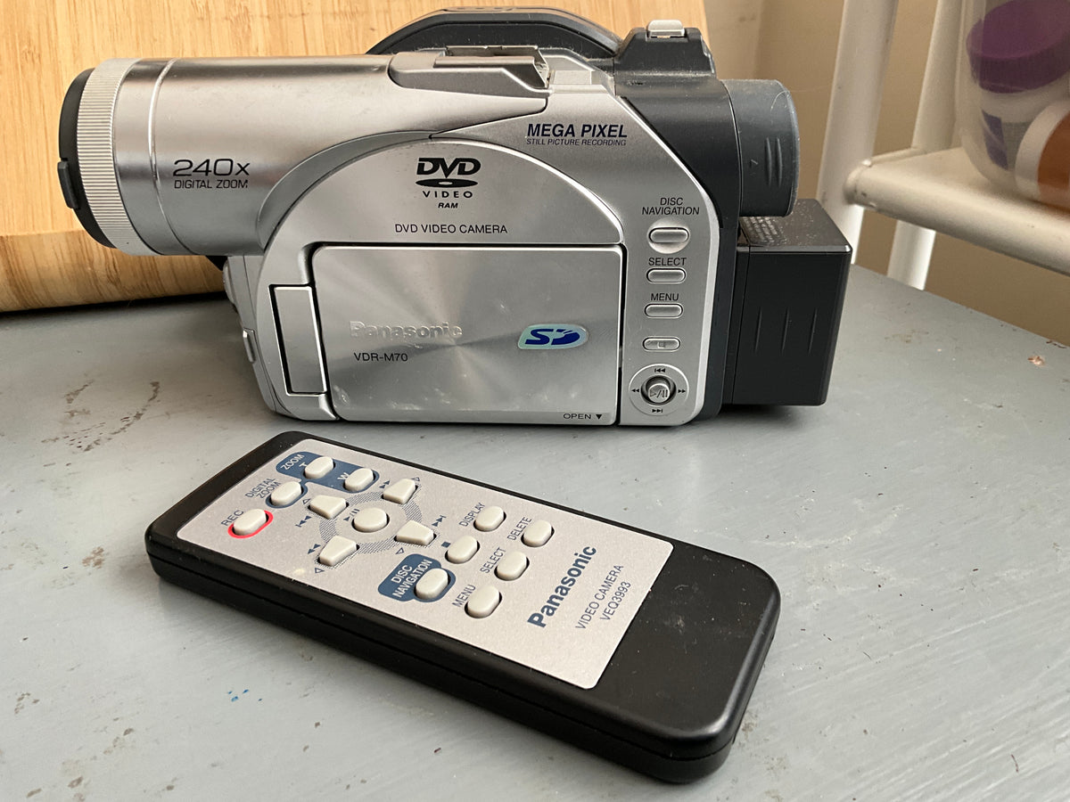 Panasonic VDR-70 DVD Video camera camera recorder