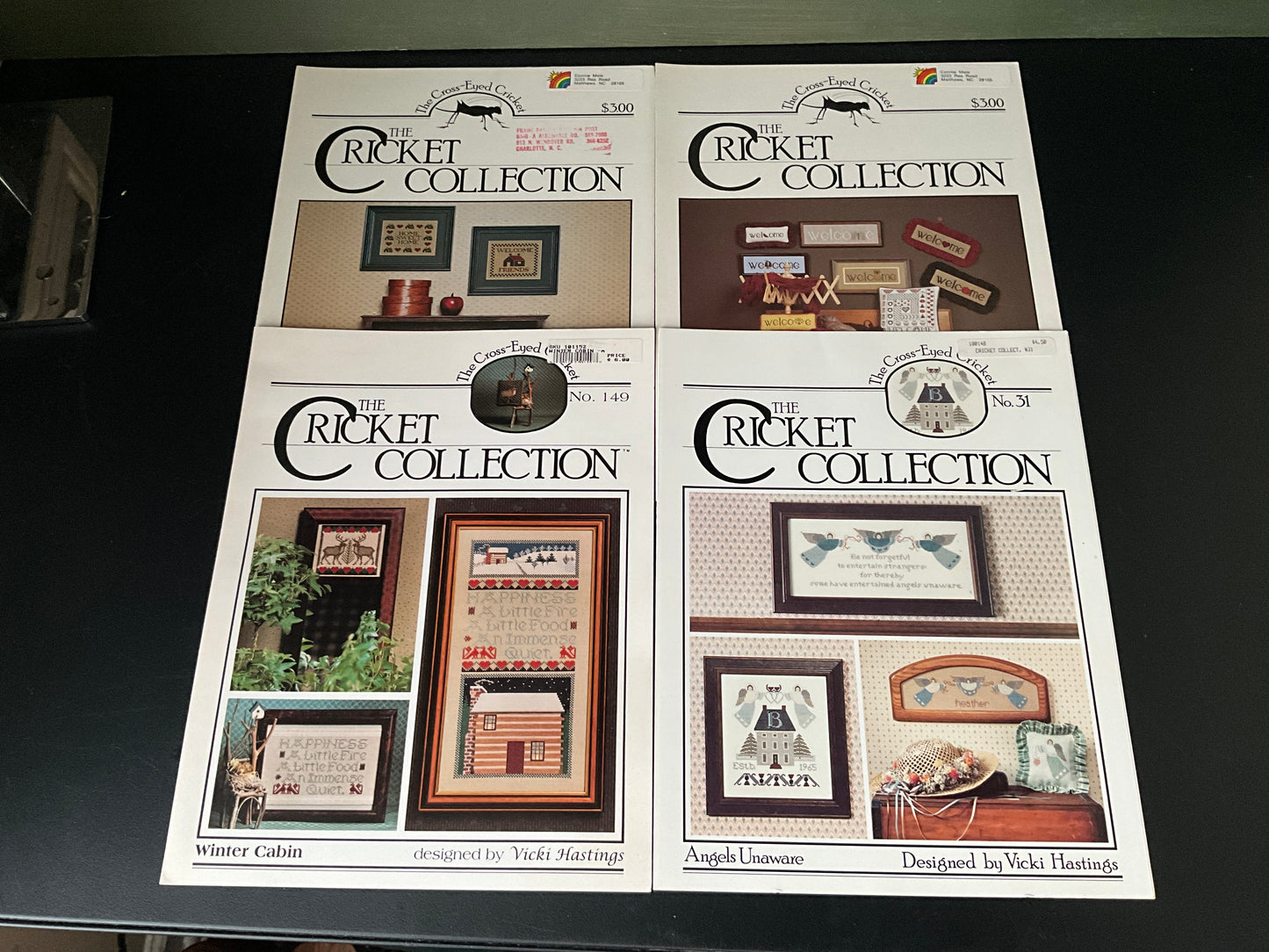 Cricket Collection choice  cross stitch charts see pictures & variations