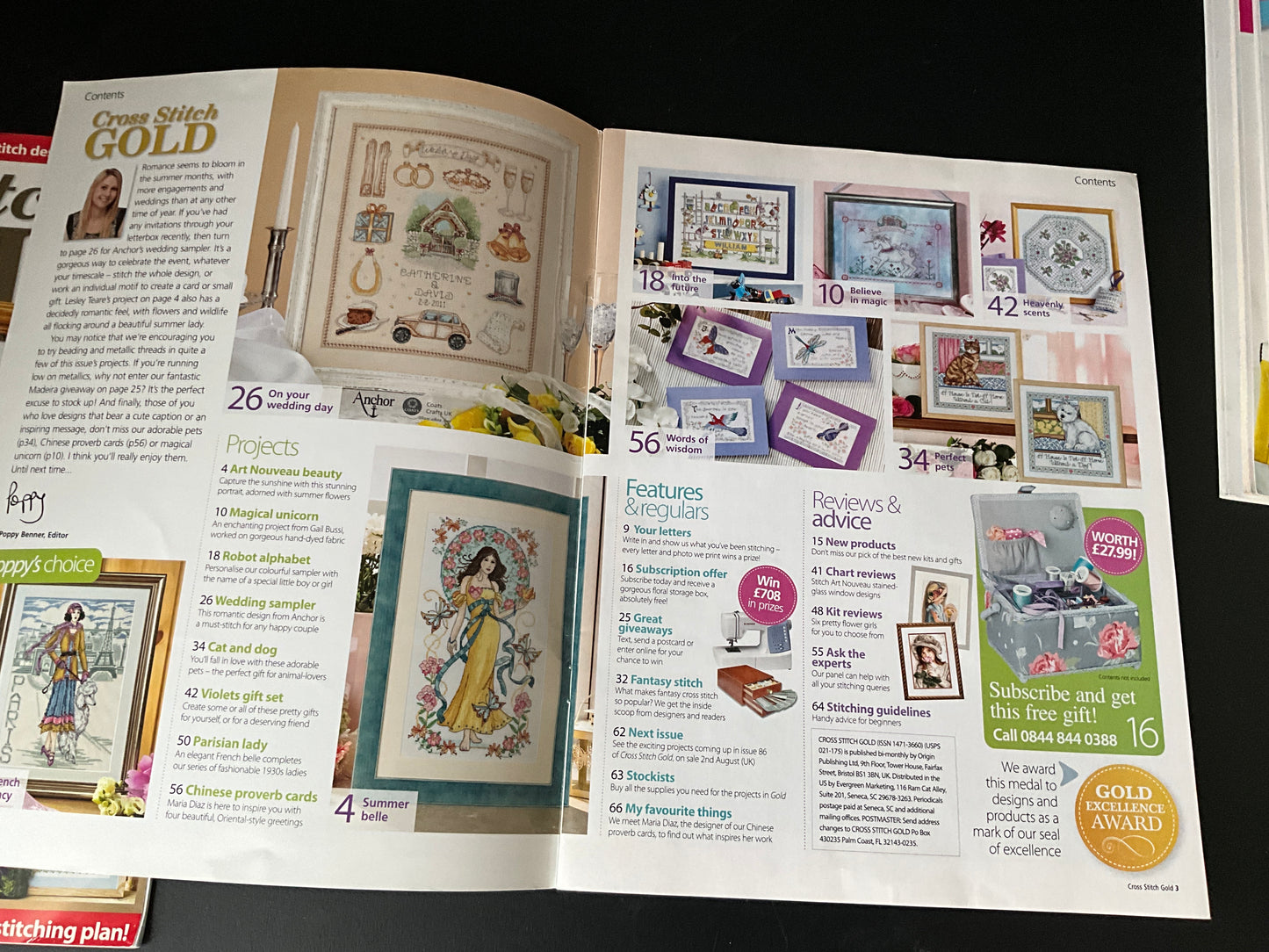 Cross Stitch Gold magazine lot choice see pictures and variations*