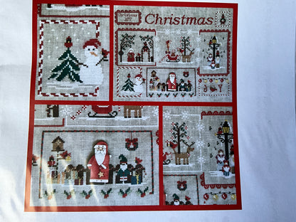 Mani di Donna Cardinal Mystery Sampler Part #1 through Part#4 cross stitch charts*