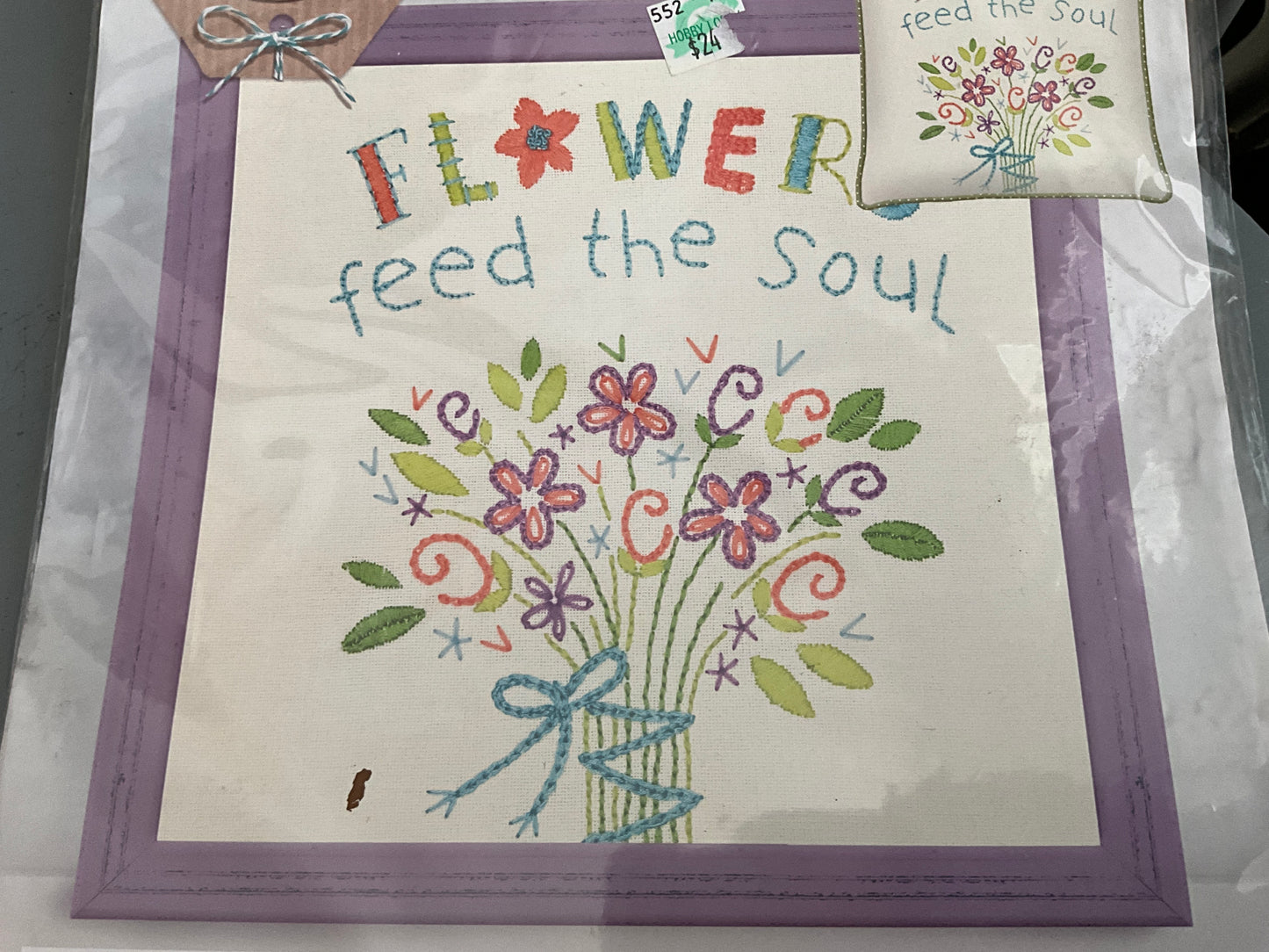 Dimension Flower Bouquet embroidery kit