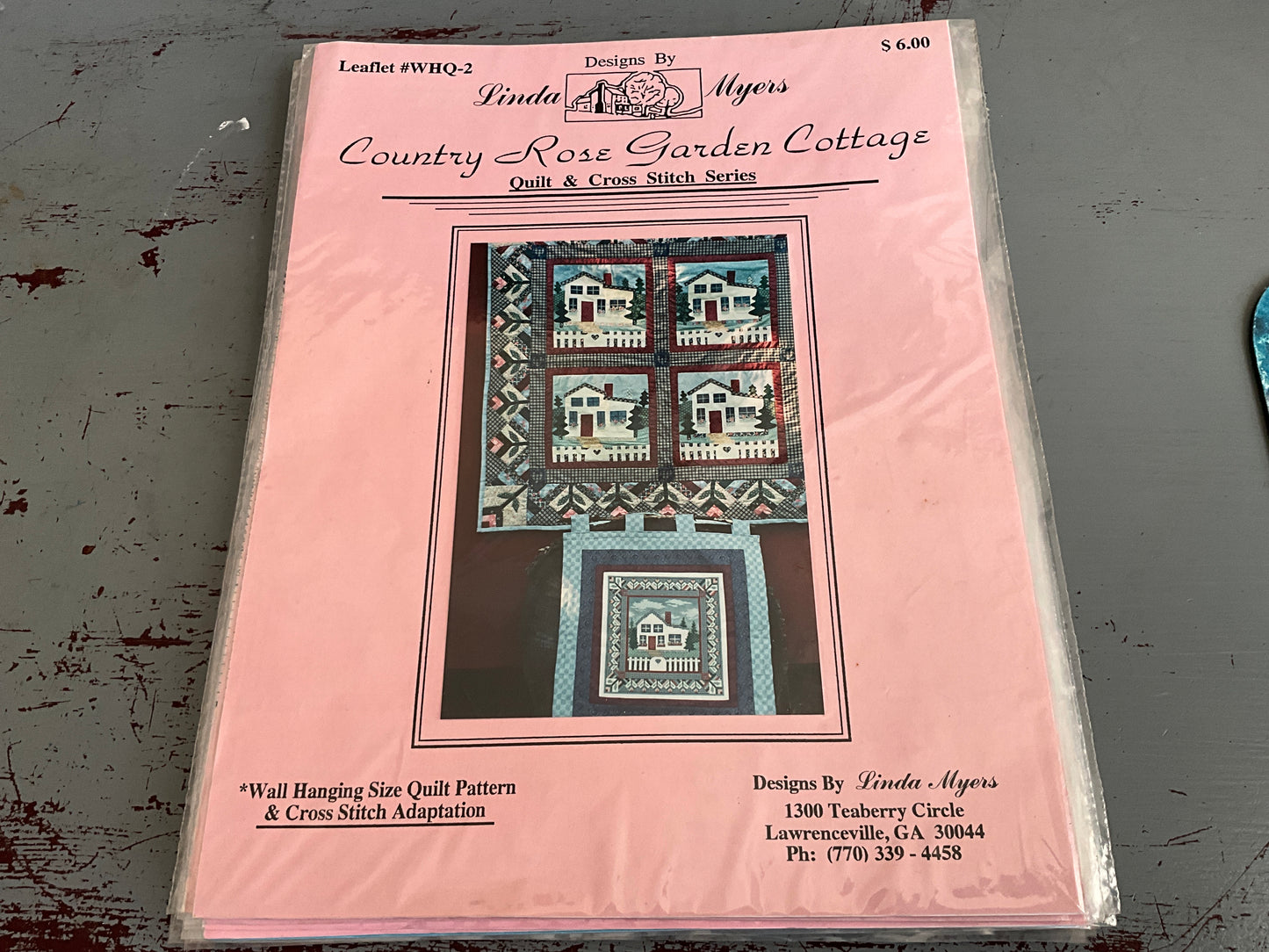 Linda Myer’s choice counted cross stitch charts see pictures and variations