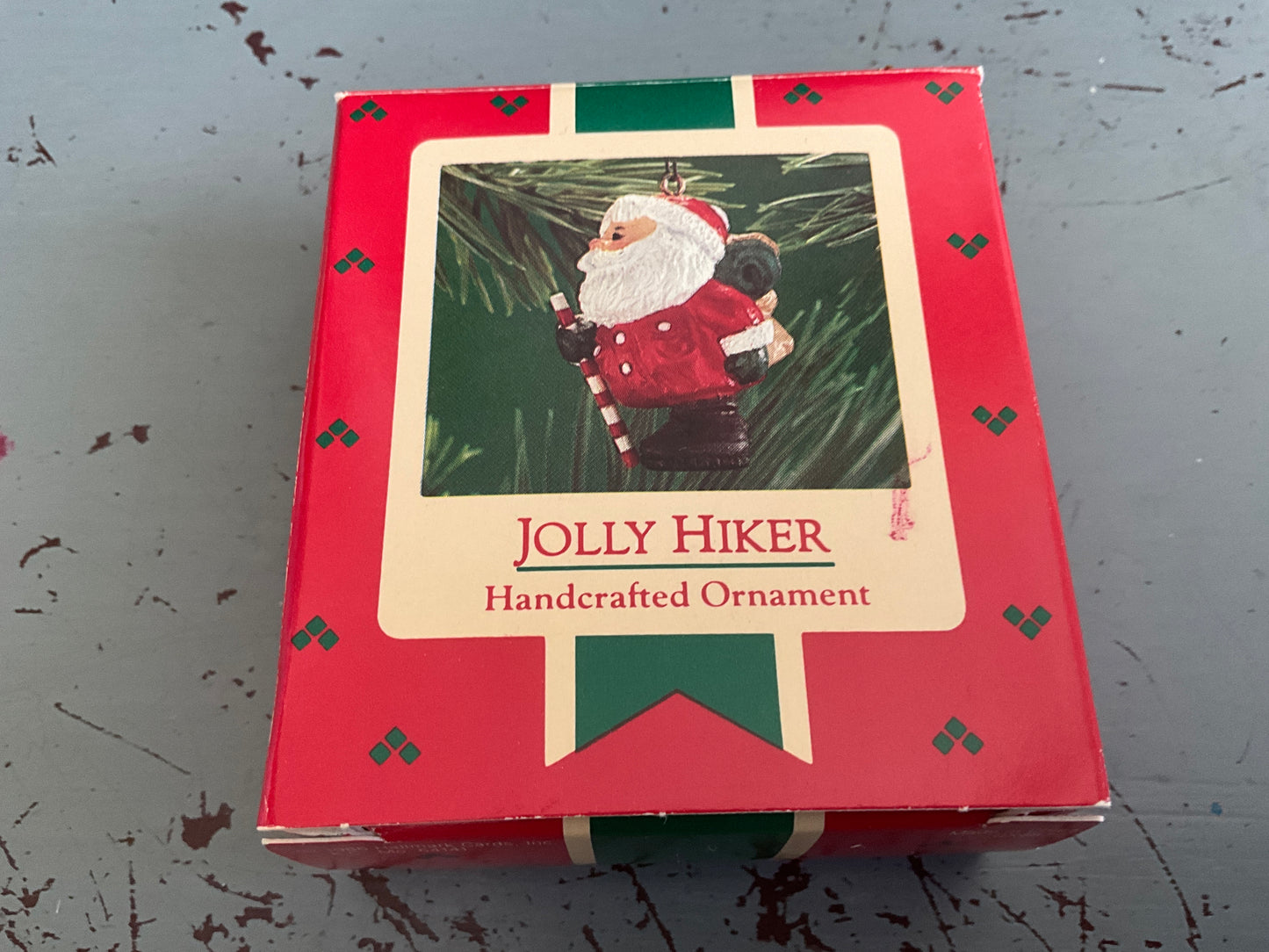 Hallmark Jolly Hiker 1986 Keepsake Ornament QX483-2