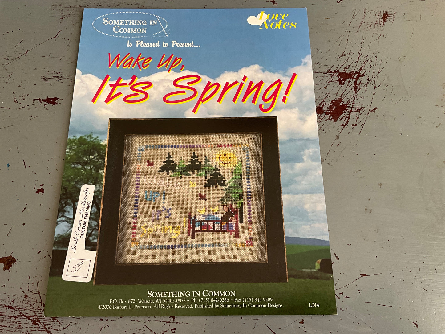 Something In Common Wake Up, It’s Spring counted cross stitch chart