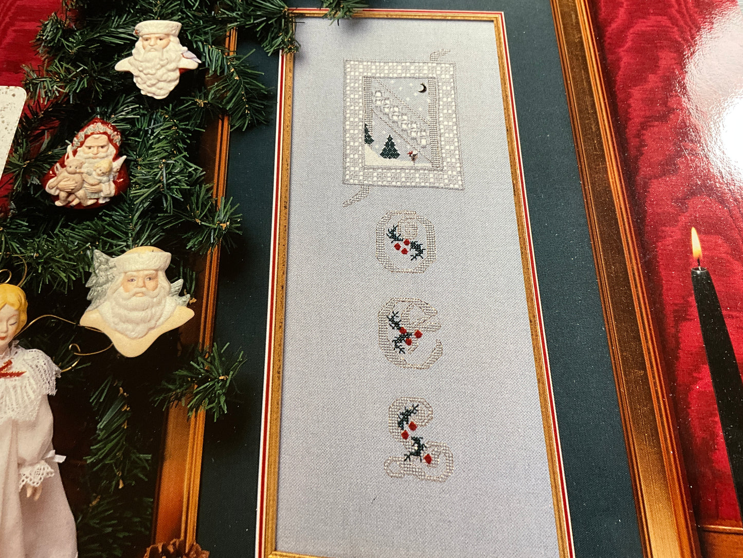 Moss Creek Designs Hardinger Christmas counted cross stitch chart