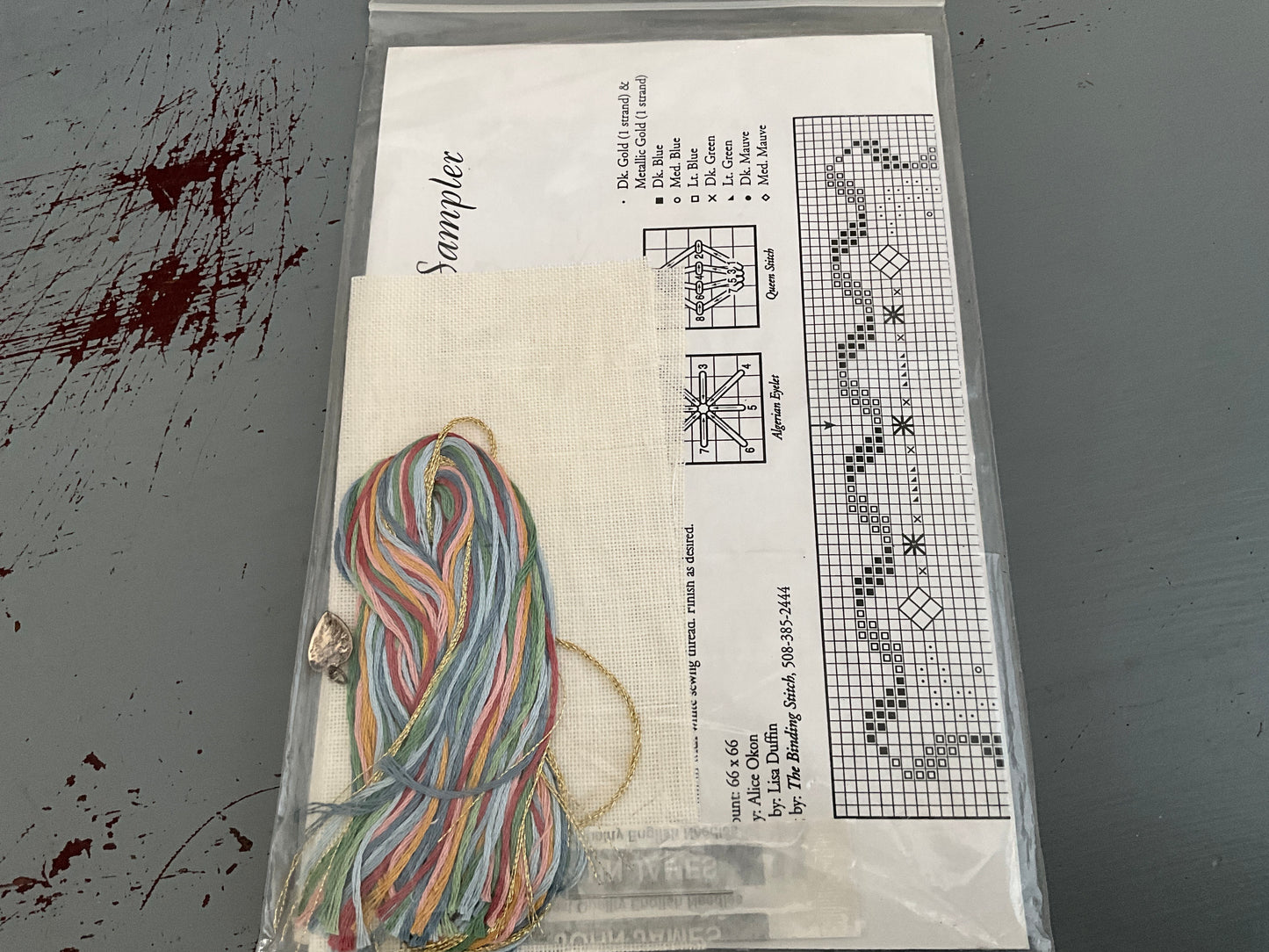 Historic Needlework Guild Little Exquisites Collection Alphabet kit