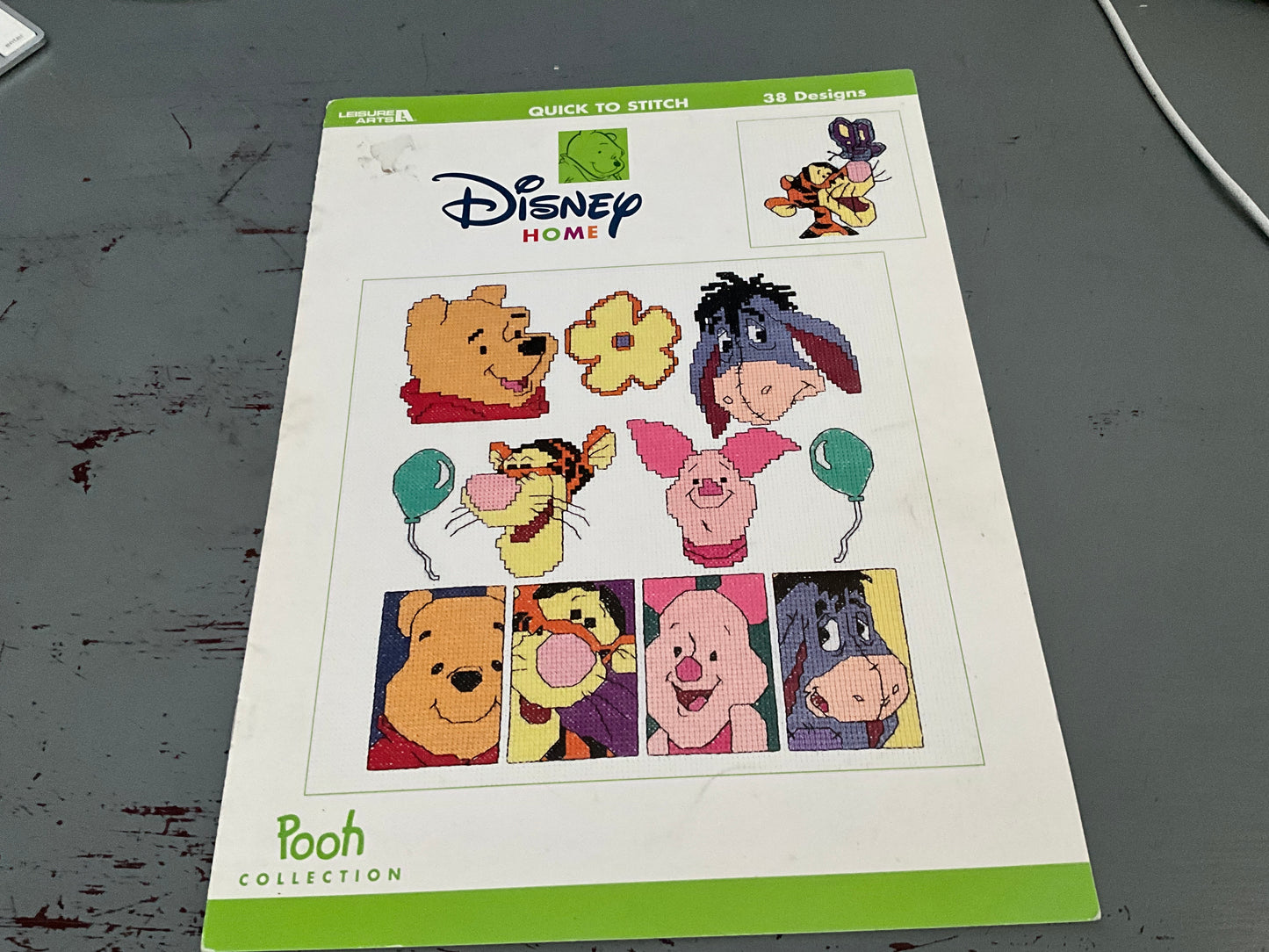 Leisure Arts Disney Home Pooh Collection cross stitch chart