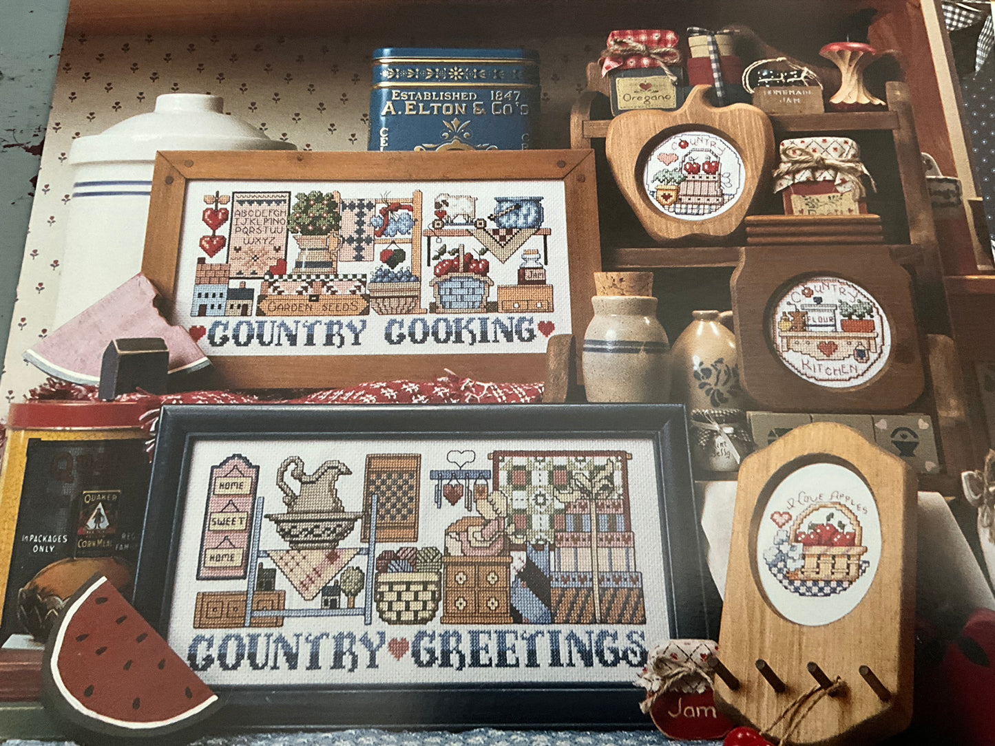 Jeremiah Junction Choice Vintage Counted Cross Stitch Charts See Pictures and Variations*