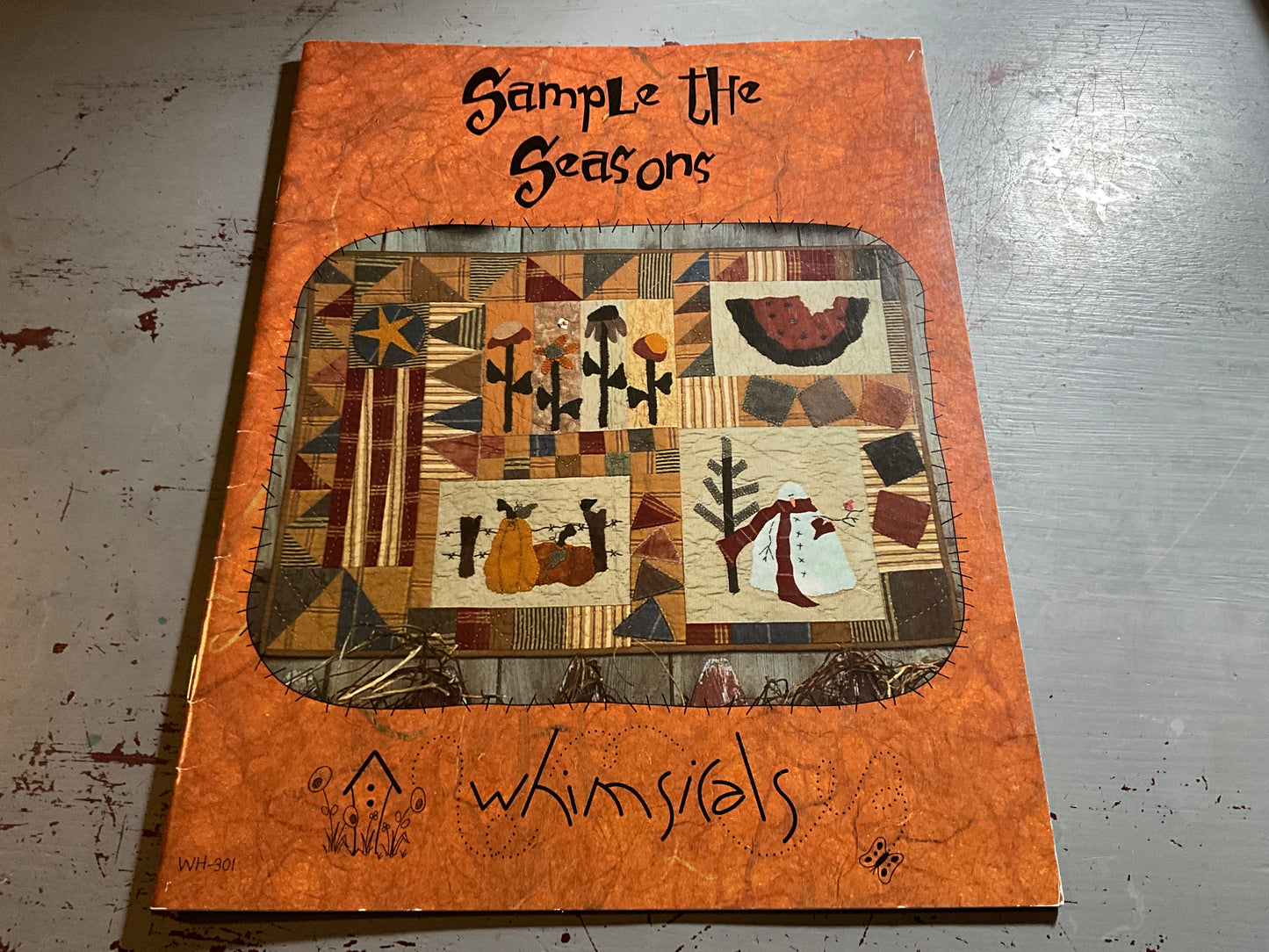 Whimsicals Sample Life Seasons quilting pattern booklet