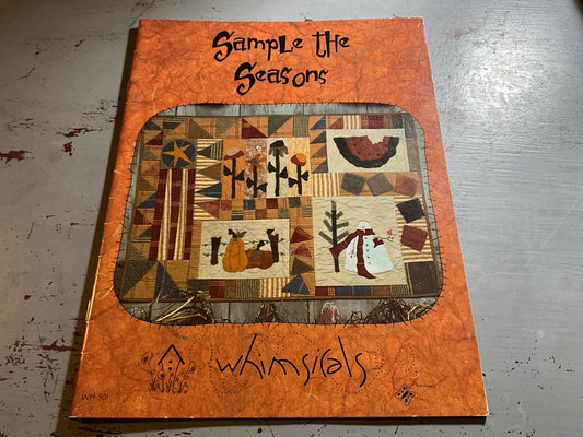 Whimsicals Sample Life Seasons quilting pattern booklet